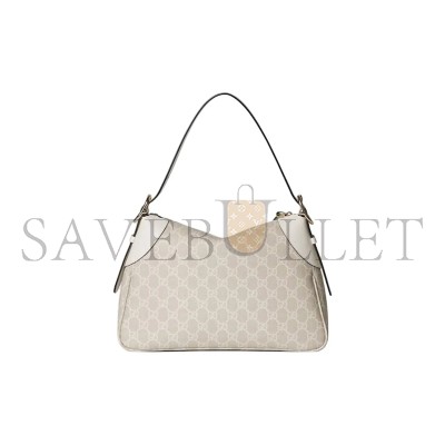 GUCC GG EMBLEM MEDIUM SHOULDER BAG 815216 (31.5*21*8cm)